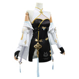 Wuthering Waves Baizhi Women Black Outfit Cosplay Costume Outfit Halloween Carnival Suit