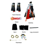 Wuthering Waves Changli Women Cosplay Costume Outfits Halloween Carnival Suit