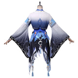 Wuthering Waves Yangyang Xuanling Women Blue Outfit Cosplay Costume Outfit Halloween Carnival Suit