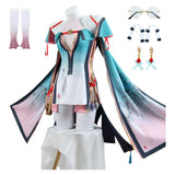 Wuthering Waves Zhezhi Women Outfit Cosplay Costume Outfit Halloween Carnival Suit