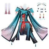 Wuthering Waves Zhezhi Women Outfit Cosplay Costume Outfit Halloween Carnival Suit