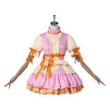 Yor Anya Women Pink Dress Cosplay Costume Outfit Halloween Carnival Suit