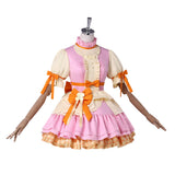 Yor Anya Women Pink Dress Cosplay Costume Outfit Halloween Carnival Suit
