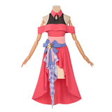 Yor Forger Women Pink Dress Cosplay Costume Outfit Halloween Carnival Suit