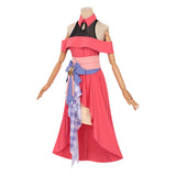 Yor Forger Women Pink Dress Cosplay Costume Outfit Halloween Carnival Suit