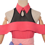 Yor Forger Women Pink Dress Cosplay Costume Outfit Halloween Carnival Suit