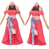 Yor Forger Women Pink Dress Cosplay Costume Outfit Halloween Carnival Suit
