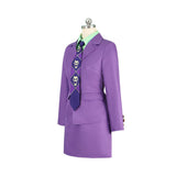 Yoshikage Kira Women Outfit Cosplay Costume Outfit Halloween Carnival Suit