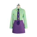 Yoshikage Kira Women Outfit Cosplay Costume Outfit Halloween Carnival Suit