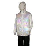 Yuji Itadori 68 Years Later White Iridescent Coat Cosplay Costume Outfit Halloween Carnival Suit