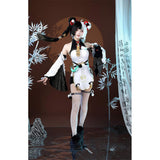 Zenless Zone Zero Dialyn Women White Outfit Cosplay Costume Outfit Halloween Carnival Suit