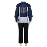 Zenless Zone Zero Game Wise Blue Top Pants Set Cosplay Costume Outfits Halloween Carnival Suit