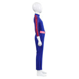 Zombies 4 Addison Wells Kids Children Blue Outfit Cosplay Costume Outfits Halloween Carnival Suit