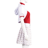 Zombies 4 Addison Wells White Dress Set Cosplay Costume Outfits Halloween Carnival Suit