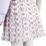 Zombies 4 Addison Wells White Dress Set Cosplay Costume Outfits Halloween Carnival Suit