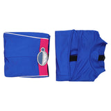 Zombies 4 Addison Women Blue Top Shorts Set Cosplay Costume Outfits Halloween Carnival Suit