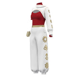 Zombies 4 Nova Kids Children Red Top Pants Set Cosplay Costume Outfits Halloween Carnival Suit