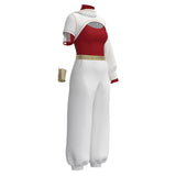 Zombies 4 Nova Kids Children Red Top Pants Set Cosplay Costume Outfits Halloween Carnival Suit