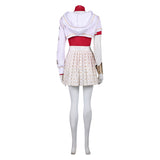 Zombies 4 Nova Women Red Outfit Cosplay Costume Outfits Halloween Carnival Suit