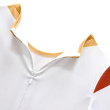 Zombies 4 Zed Kids Children White Jumpsuit Cosplay Costume Outfits Halloween Carnival Suit