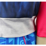 Zombies Addison Blue Outfit Kids Children Cosplay Costume Outfits Halloween Carnival Suit