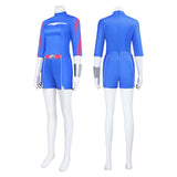 Zombies Addsion Women Cosplay Costume Outfits Halloween Carnival Suit