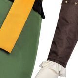 Zorro Green Outfit with Cape Cosplay Costume Outfit Halloween Carnival Suit