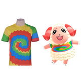 Animal Crossing: New Horizons-Dom Cosplay Costume Print T-shirt