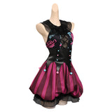 Arcane: League of Legends Jinx Clown Dress Outfits Halloween Carnival Suit Cosplay Costume