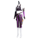 Arcane: League of Legends LoL Jinx Halloween Carnival Suit Cosplay Costume Uniform Outfits