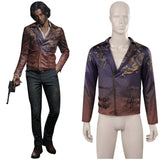 Resident Evil 4 Luis Serra Cosplay Costume Coat Outfits Halloween Carnival Party Suit
