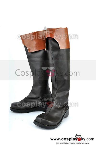 07-GHOST Teito Klein Cosplay Boots Shoes