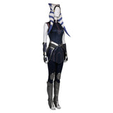Star Wars: The Clone Wars Season 7-Ahsoka Tano Halloween Carnival Suit Cosplay Costume Dress Outfits