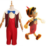 Pinocchio 2022 Pinocchio Cosplay Costume Outfits Halloween Carnival Suit