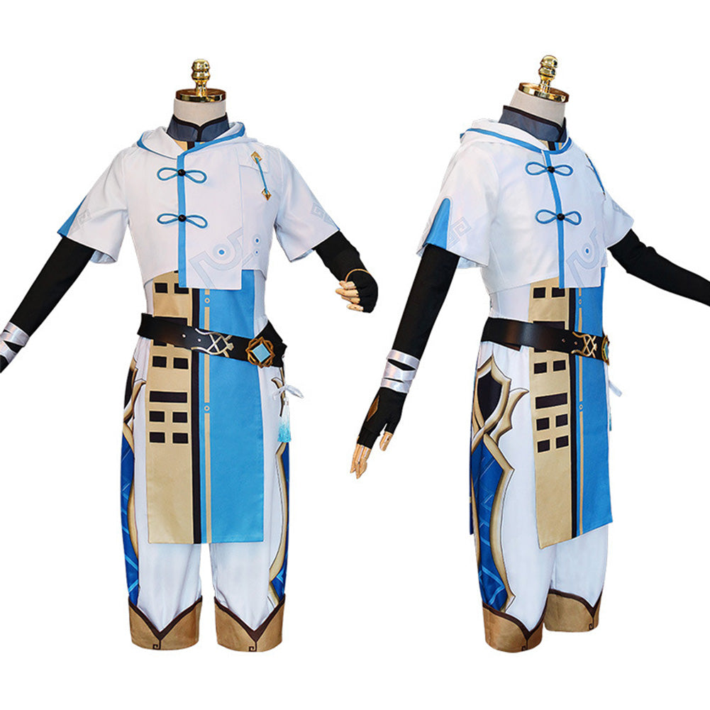 Genshin Impact Chongyun Halloween Carnival Suit Cosplay Costume Outfits