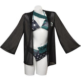 Slytherin Colleage Cosplay Costume Swimsuit Outfits Halloween Carnival Party Disguise Suit