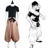 Anime Jujutsu Kaisen Touji Fushiguro Halloween Carnival Suit Cosplay Costume Top Pants Outfits