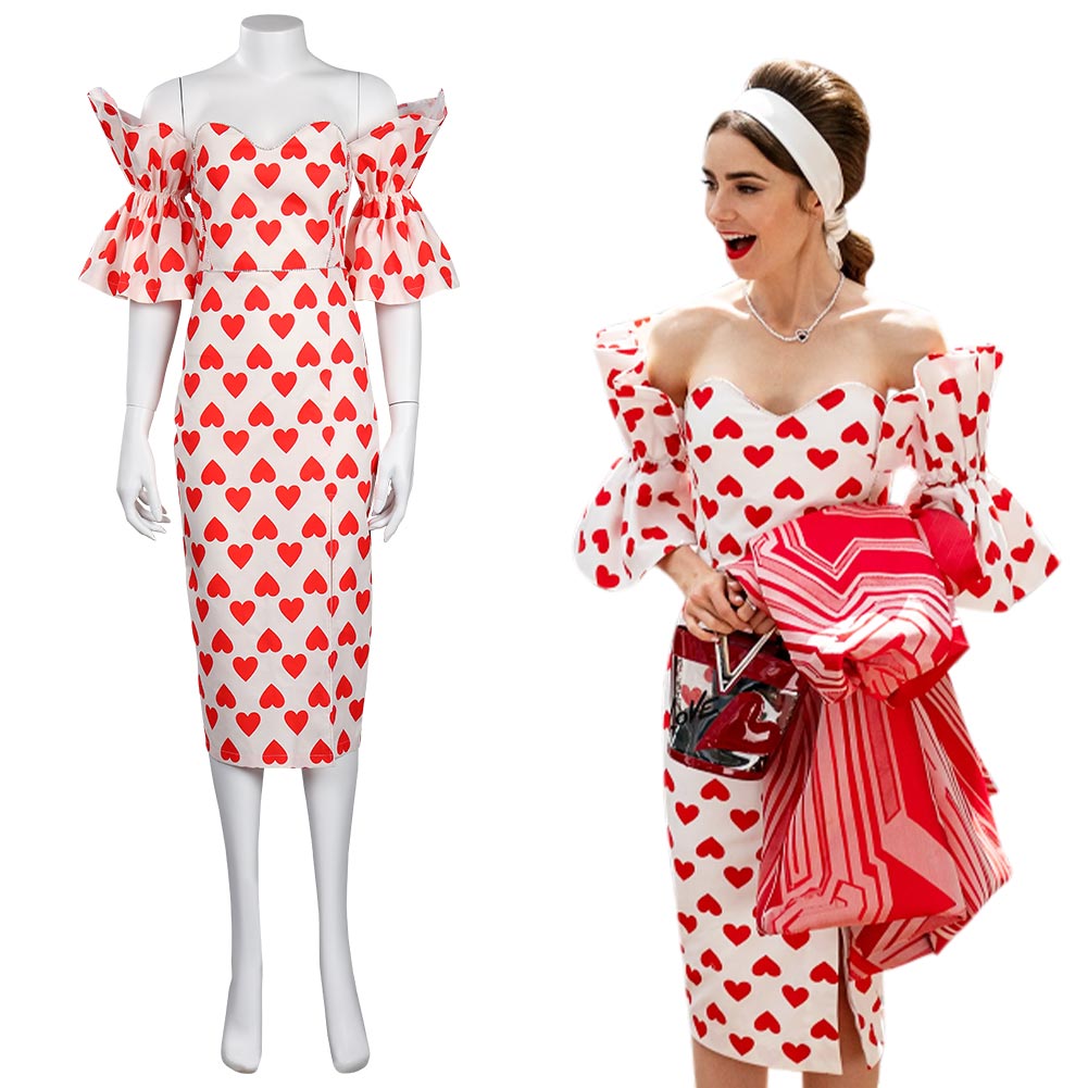 Emily in Paris Season 2 Halloween Carnival Suit Cosplay Costume Dress –  TrendsinCosplay