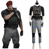 Jack Krauser Resident Evil 4 Remake Cosplay Costume Outfits Halloween Carnival Party Disguise Suit
