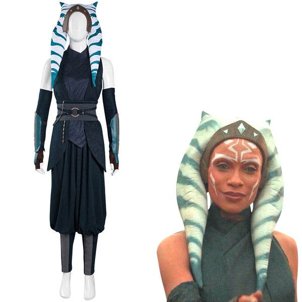 The Mandalorian S2 Ahsoka Tano Halloween Carnival Suit Cosplay Costume ...