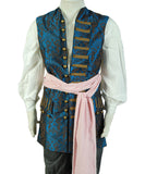 Pirates Of The Caribbean 4 Jack Sparrow Vest Costume