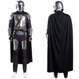 The Mandalorian S2 Beskar Armor Halloween Carnival Suit Cosplay Costume Coat Uniform Outfits