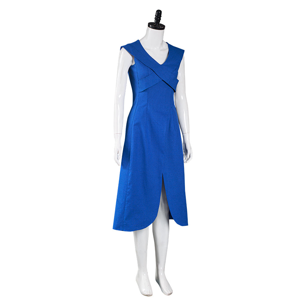 daenerys targaryen dress blue Game of Thrones Daenerys Targaryen Dress Costume – TrendsinCosplay