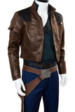 Solo: A Star Wars Story Han Solo Outfit Jacket Suit Cosplay Costume