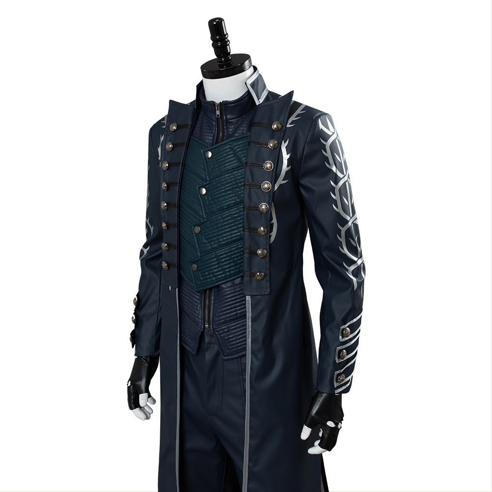 Devil May Cry V DMC 5 Vergil Aged Outfit Cosplay Costume – TrendsinCosplay