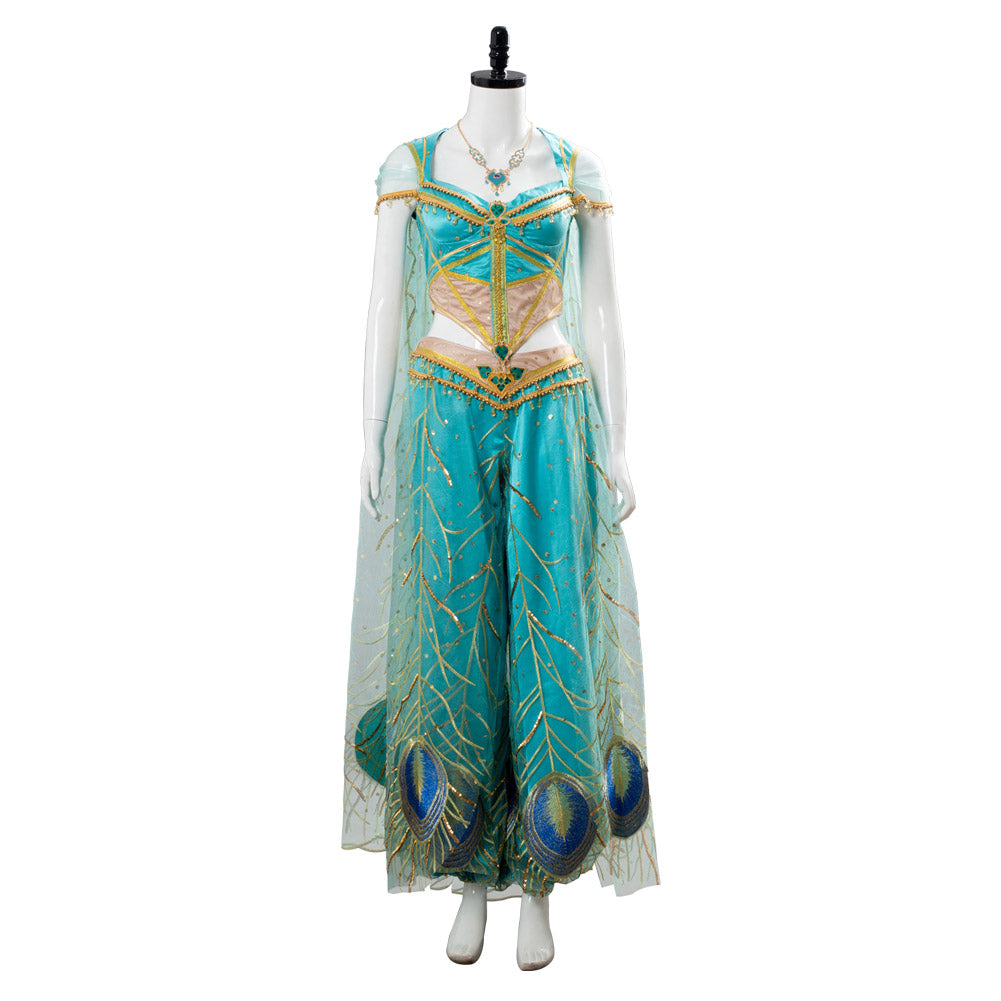 princess jasmine live action dress Disney Aladdin Live Action Womens Jasmine Costume