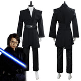 Kenobi Jedi TUNIC Cosplay Costume Black Version No Cloak