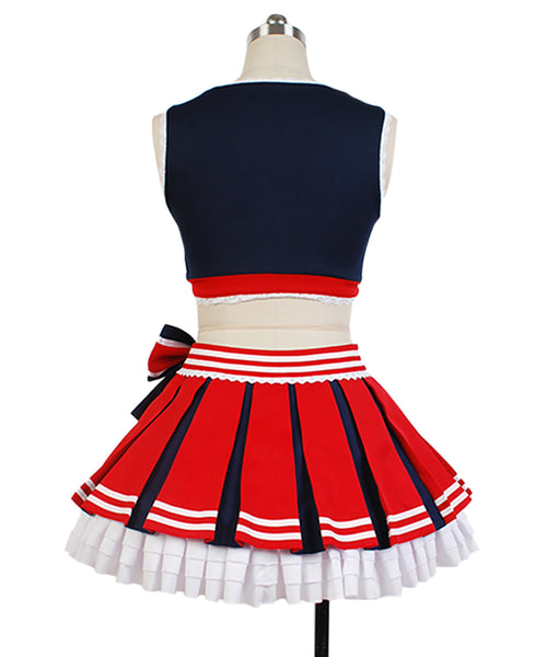 LoveLive! Honoka Kousaka Cheerleaders Uniform Cosplay Costume ...