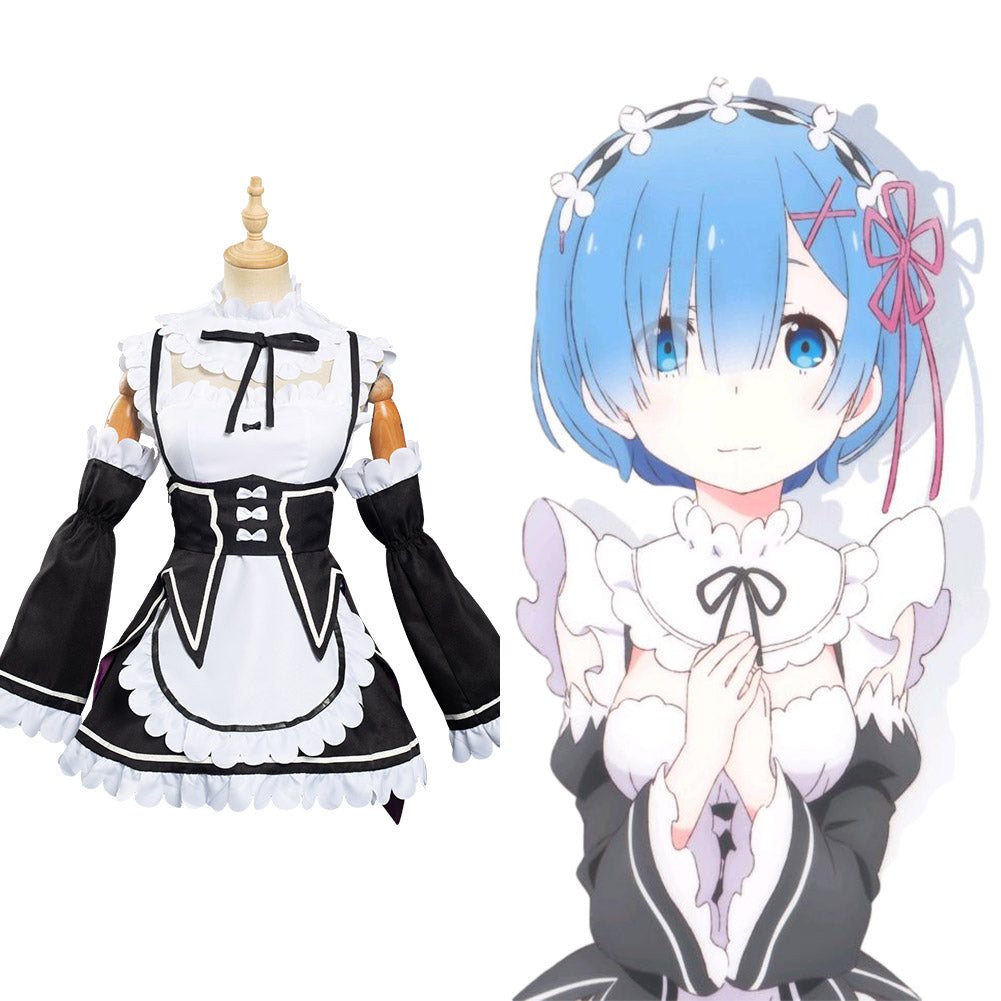 Re:Zero Life in a Different World from Zero Rem Outfit Cosplay Costume