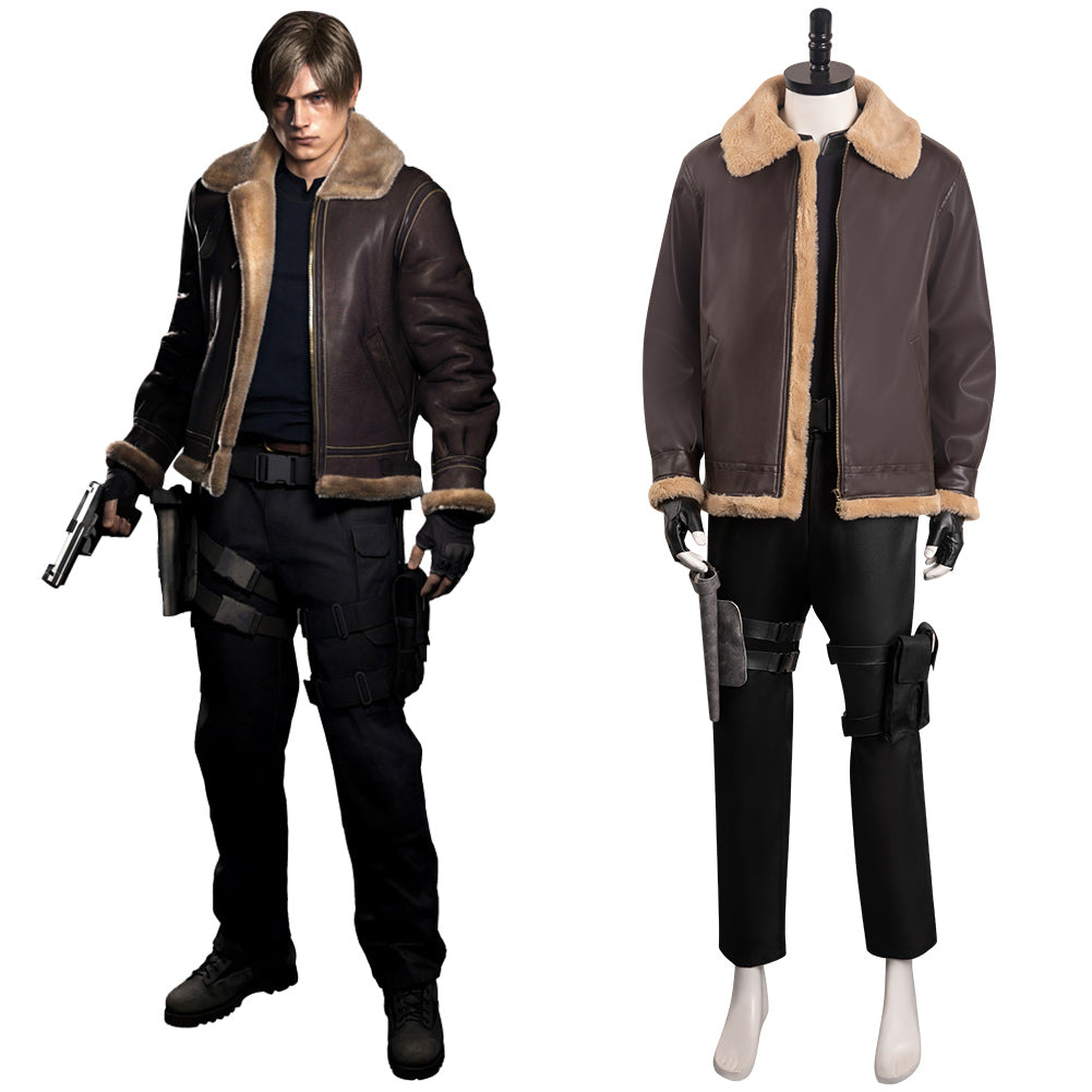 Jack Krauser Resident Evil 4 Remake Cosplay Costume Outfits